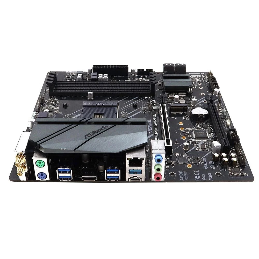 Placa base ASROCK B550AM GAMIN - X870E Atx Motherboard reseña y precio